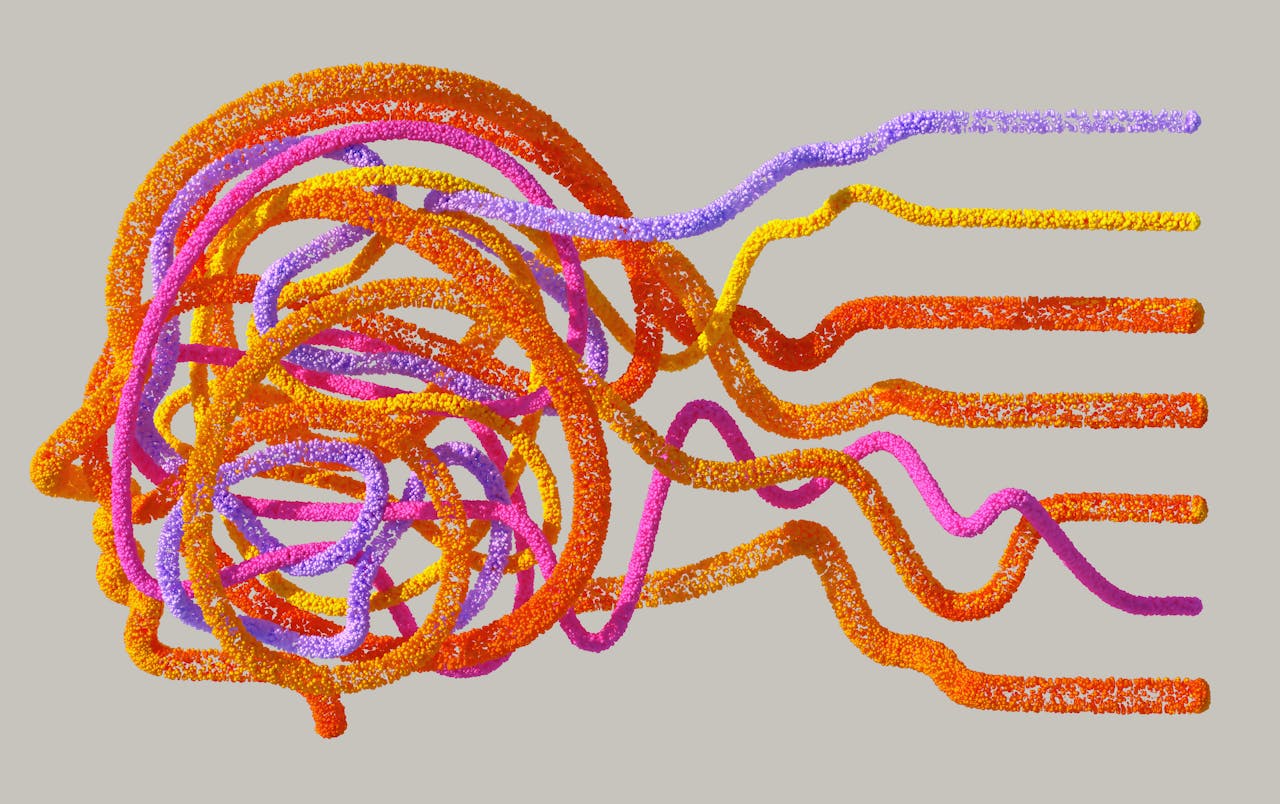 experience-img Vibrant 3D rendering depicting the complexity of neural networks.